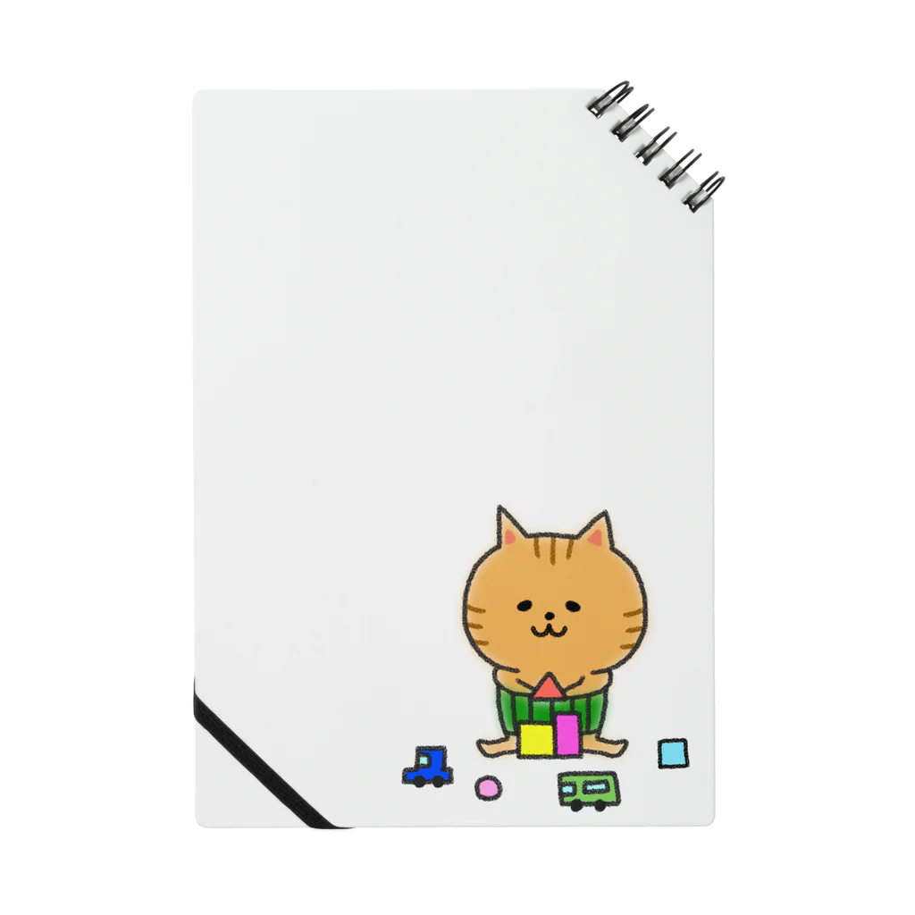 もちぱっちのはらまきにゃんこ Notebook