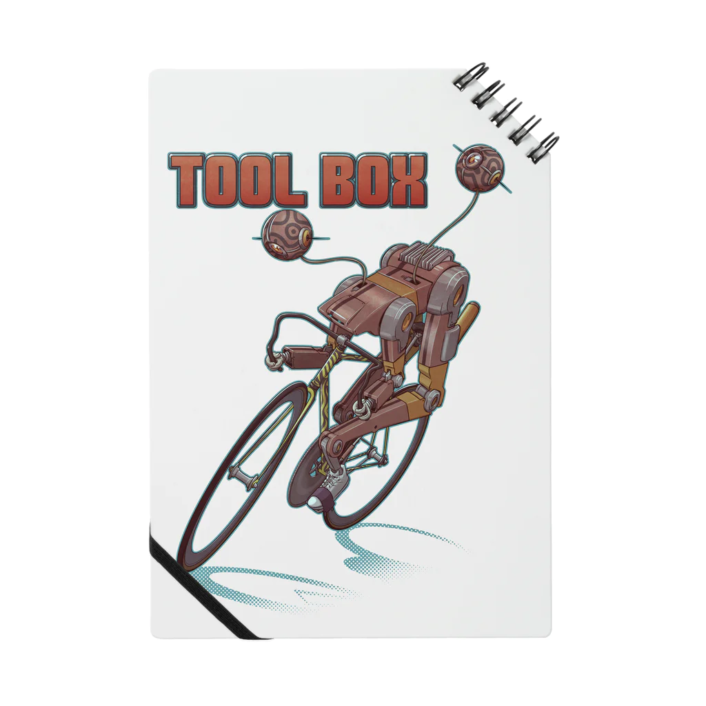 nidan-illustrationの"TOOL BOX" ノート