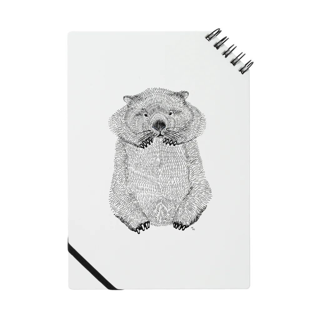 segasworksのwombat(ペン画） Notebook