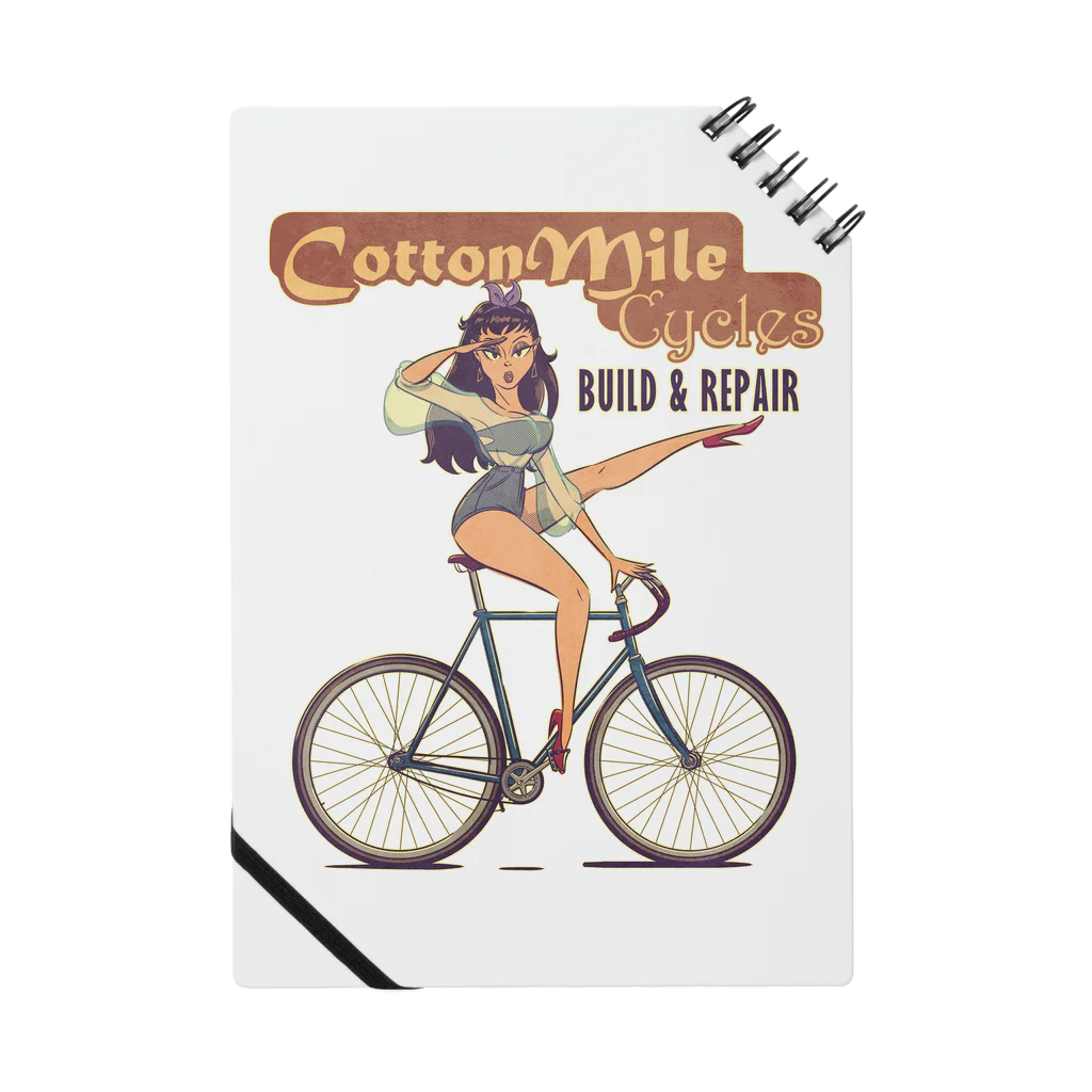 nidan-illustrationの"Cotton Mile Cycles" ノート