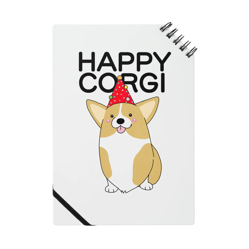 5corgisのHAPPY CORGI ノート