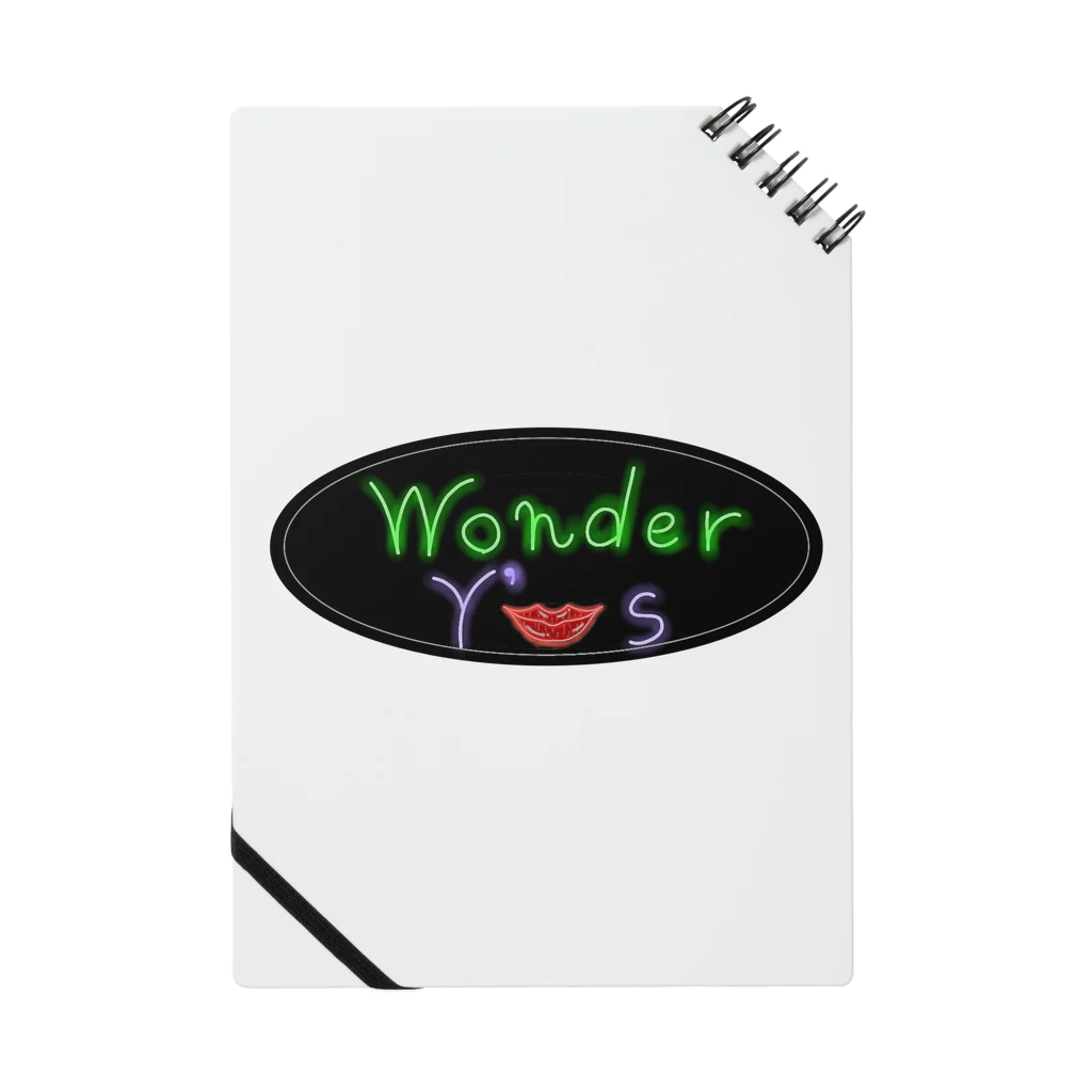 Wonder Y’sのロゴ Notebook