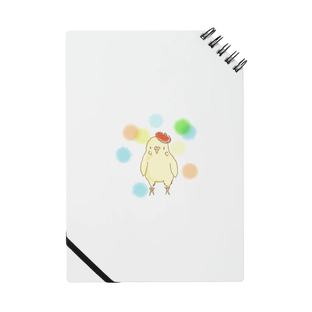 小鳥のほっぺの水玉ピヨちゃん Notebook