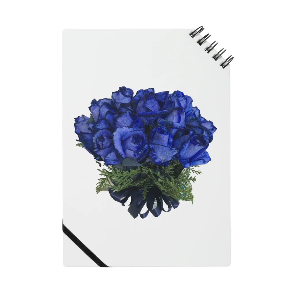 メグミ-cafeの青い薔薇の花言葉「夢叶う、奇跡」祝福をお届け！ Notebook