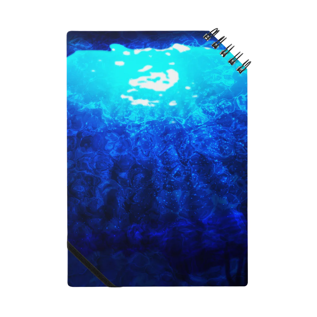 WhiteDesignのDEEP BLUE Notebook