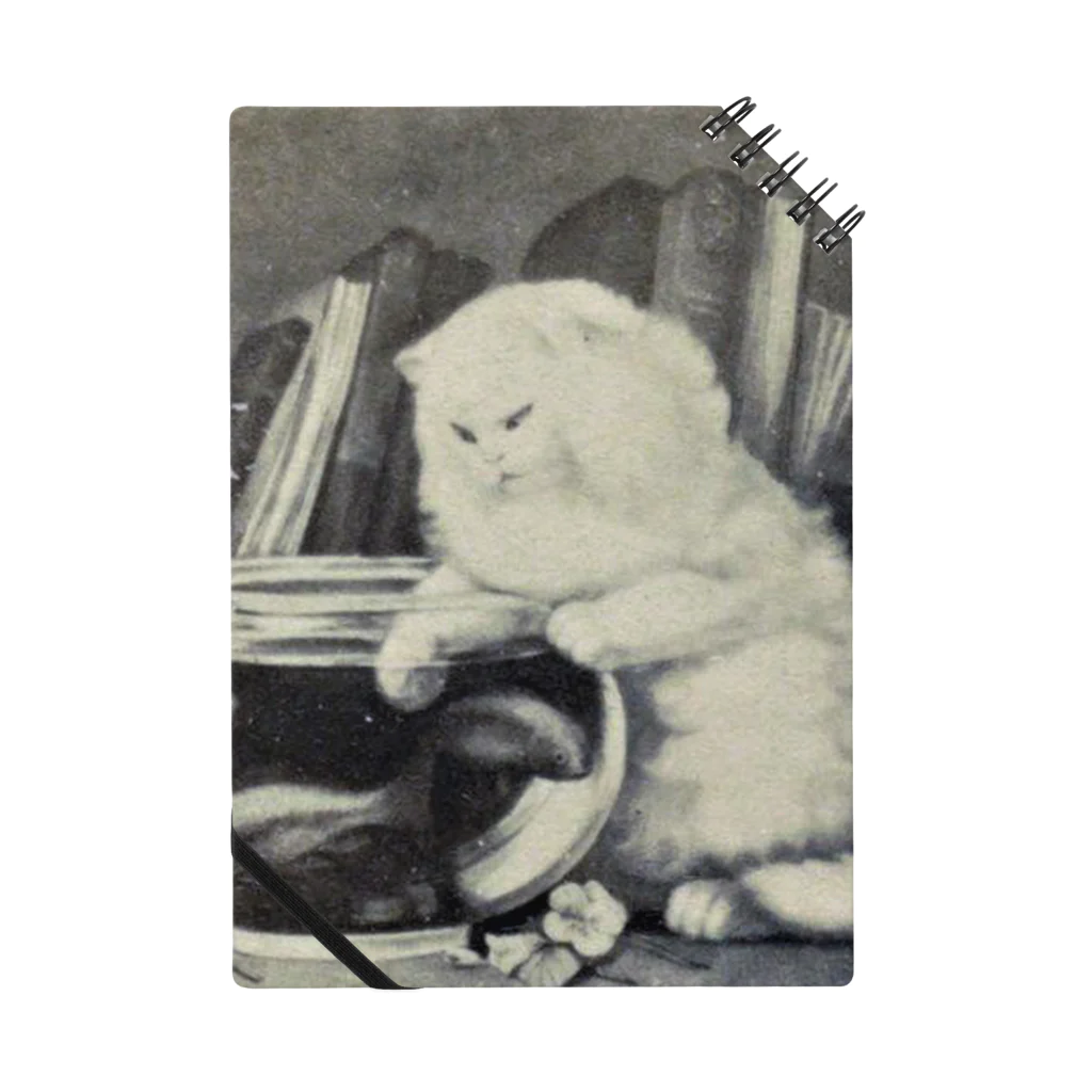PALA's SHOP　cool、シュール、古風、和風、のいたずら猫ちゃん Notebook