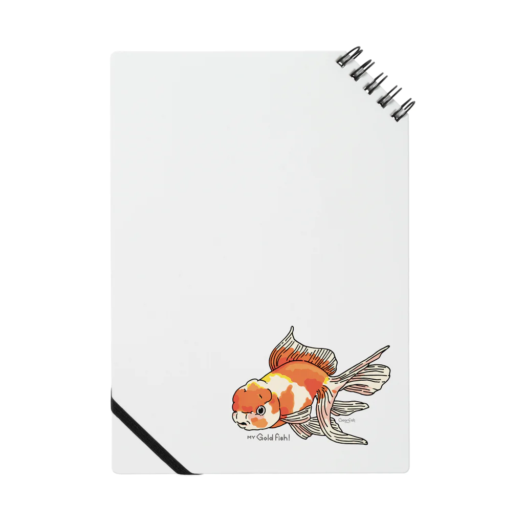 Bear Fish Companyのgold fish 金魚 桜東錦 アメリカン君 Notebook