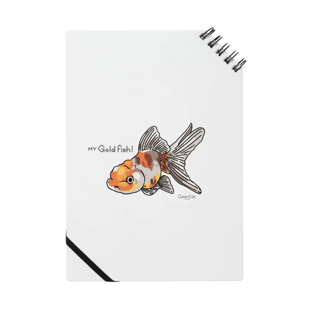 Bear Fish Companyのgold fish 金魚 五色東錦  Notebook