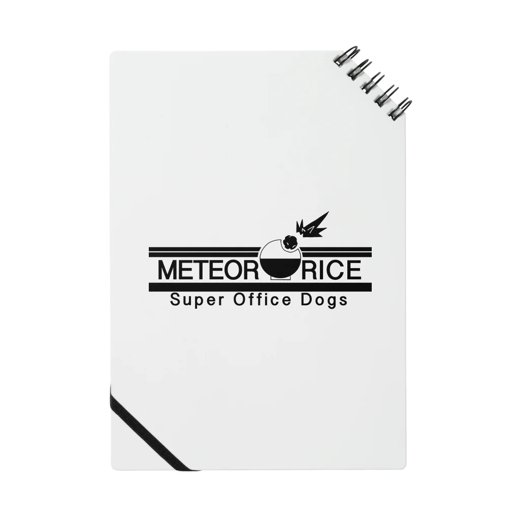 meteorriceのメテオライス ロゴグッズ Notebook