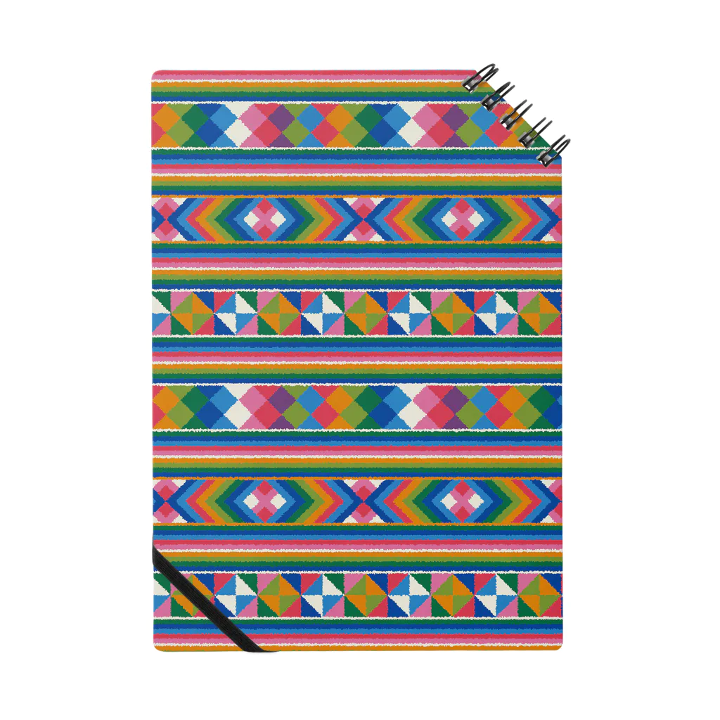 kommy_designのアジアの染織物風 Notebook