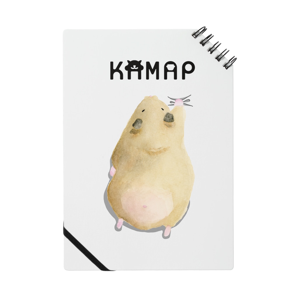 KAMAP ＆ Ricaの【KAMAP】ぎゅっとキンクマハムスター Notebook