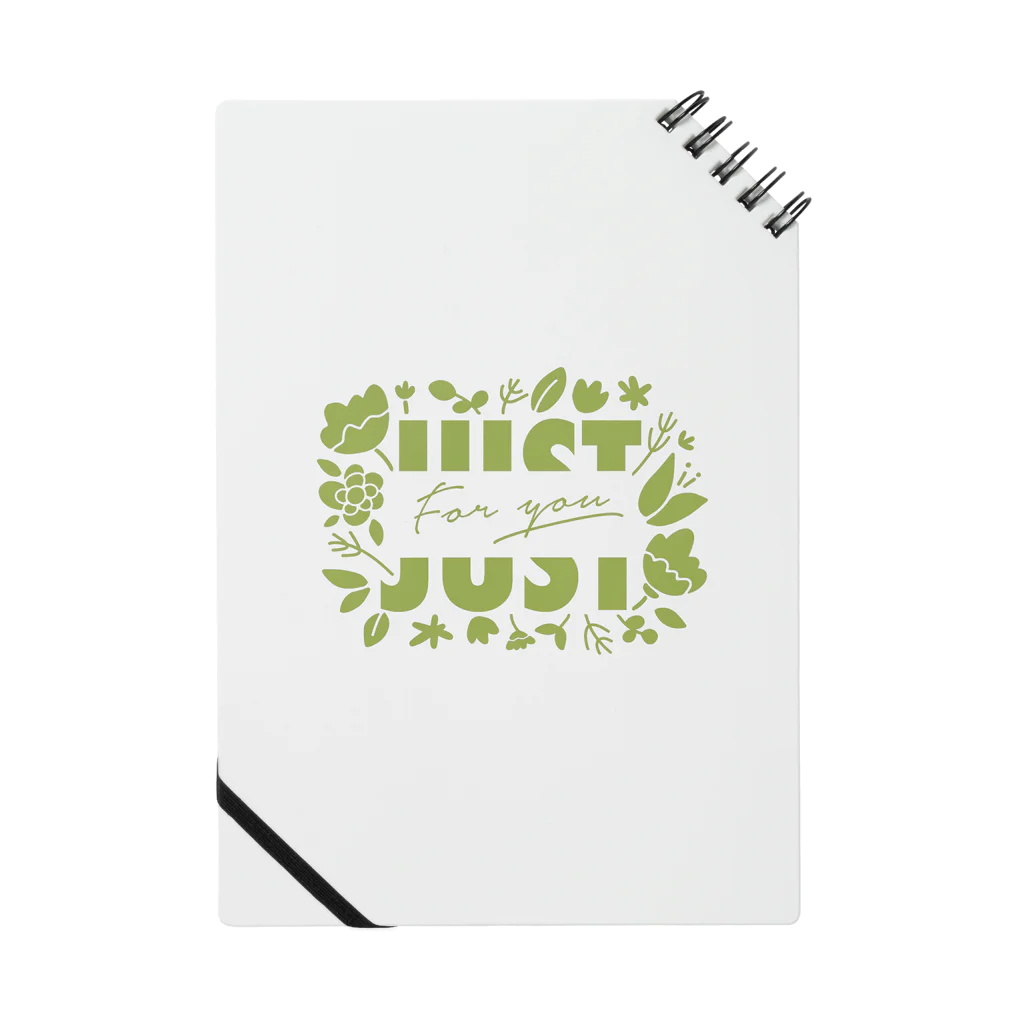 by.lettersのJust for you! みどり Notebook