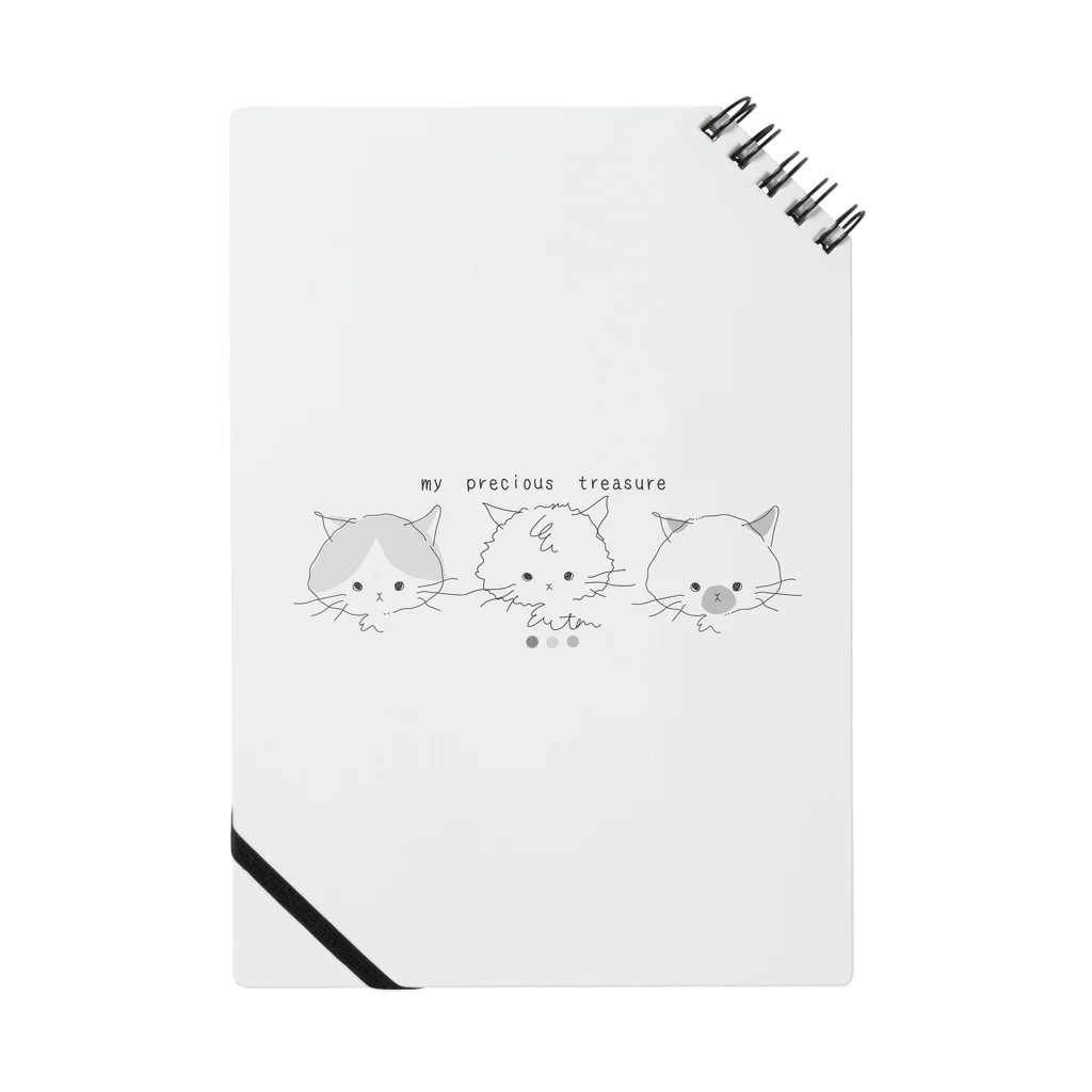 mamecco-10のねこ3 Notebook