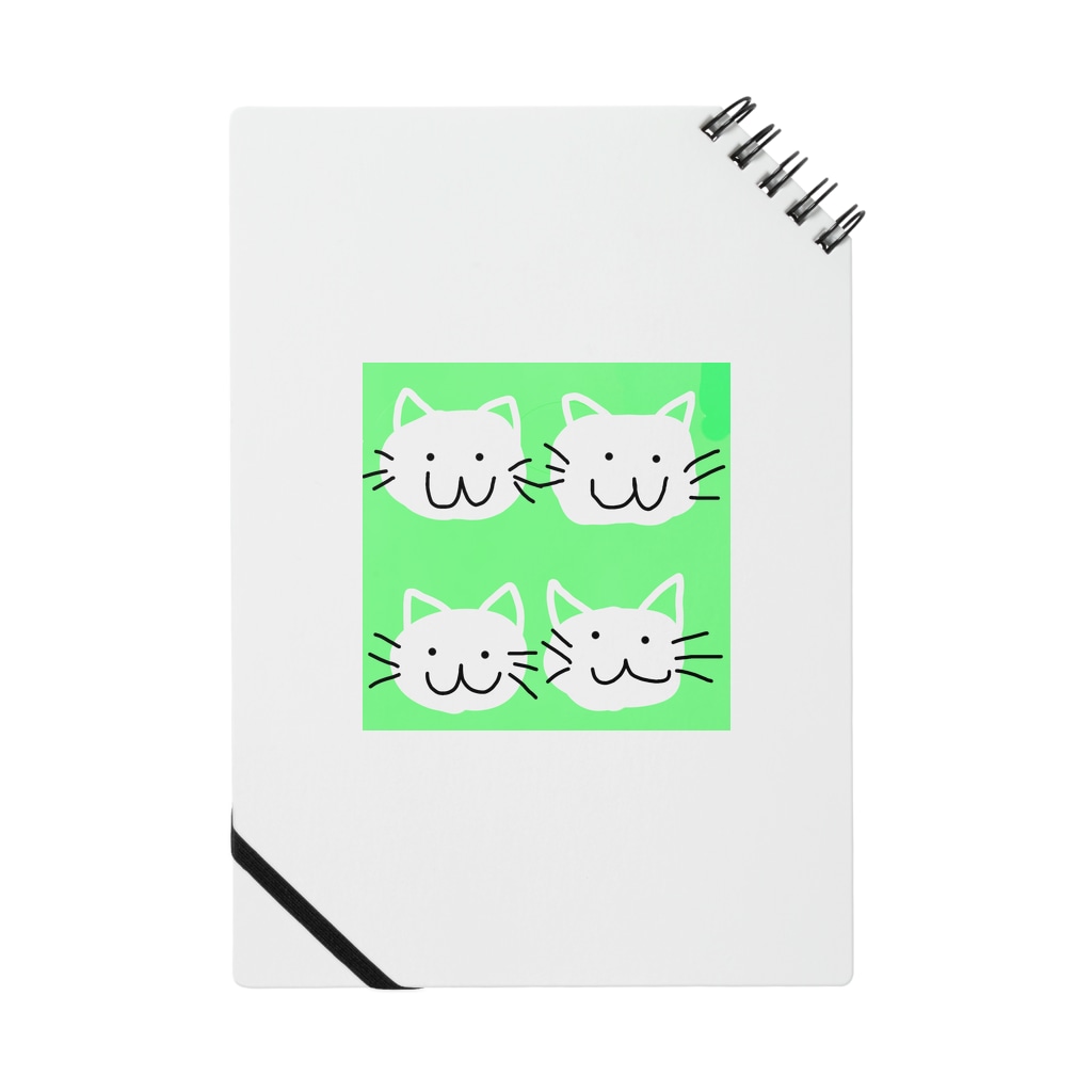 edamamedaisukiの四つ子の猫 Notebook