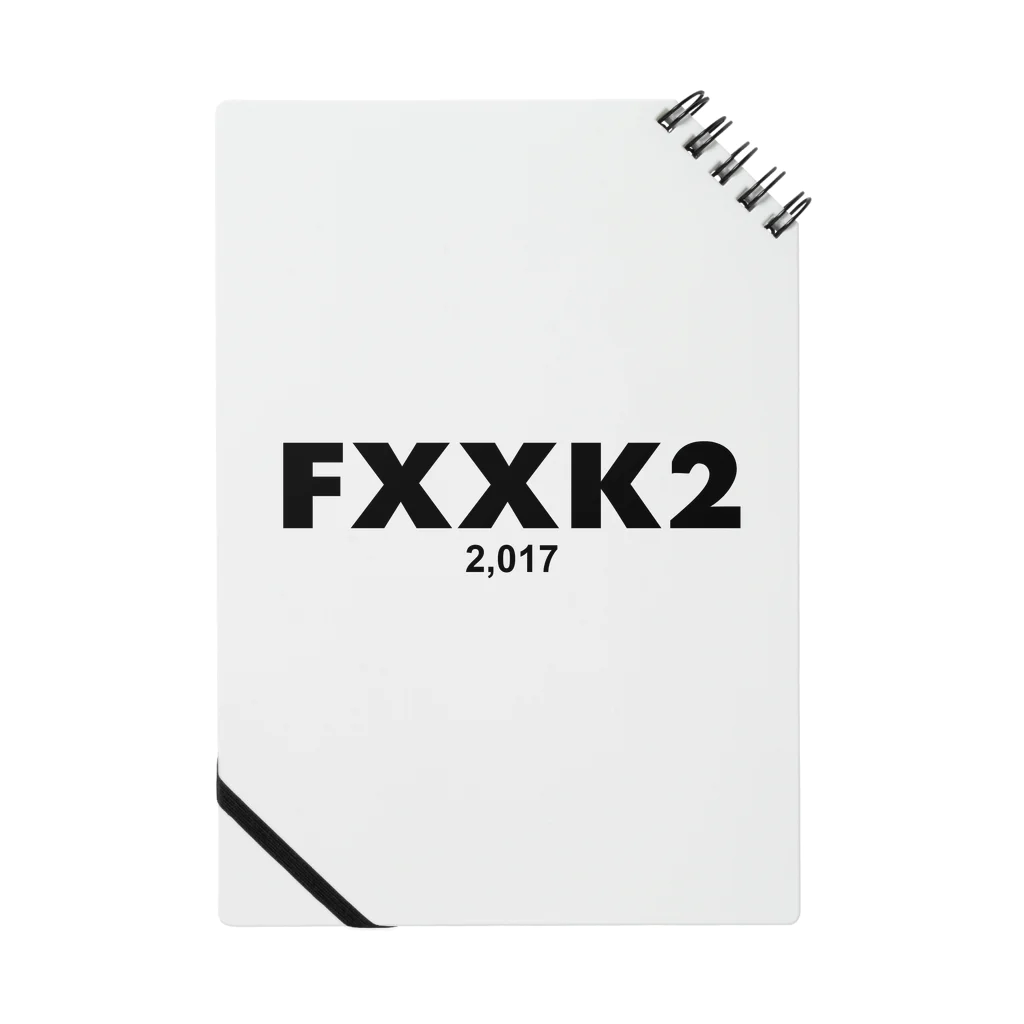 HUKU2のFXXK2 LOGO3 ノート