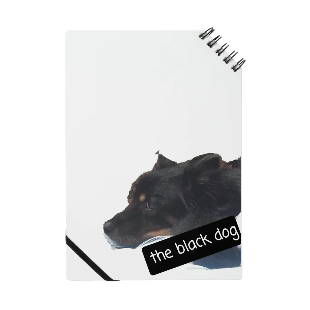 SASARiNS のThe black dog Notebook