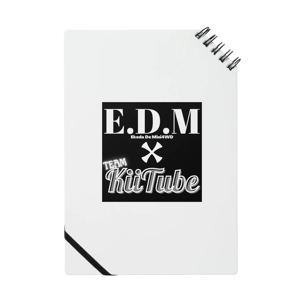 きぃ坊のEDM×kiitubeコラボアイテム Notebook