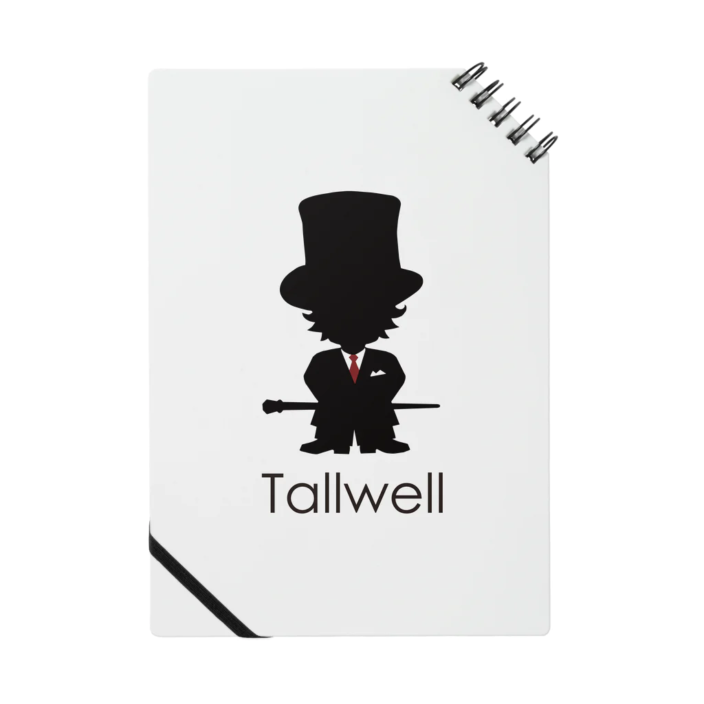 トールウェルのTallwell ロゴ入り Notebook