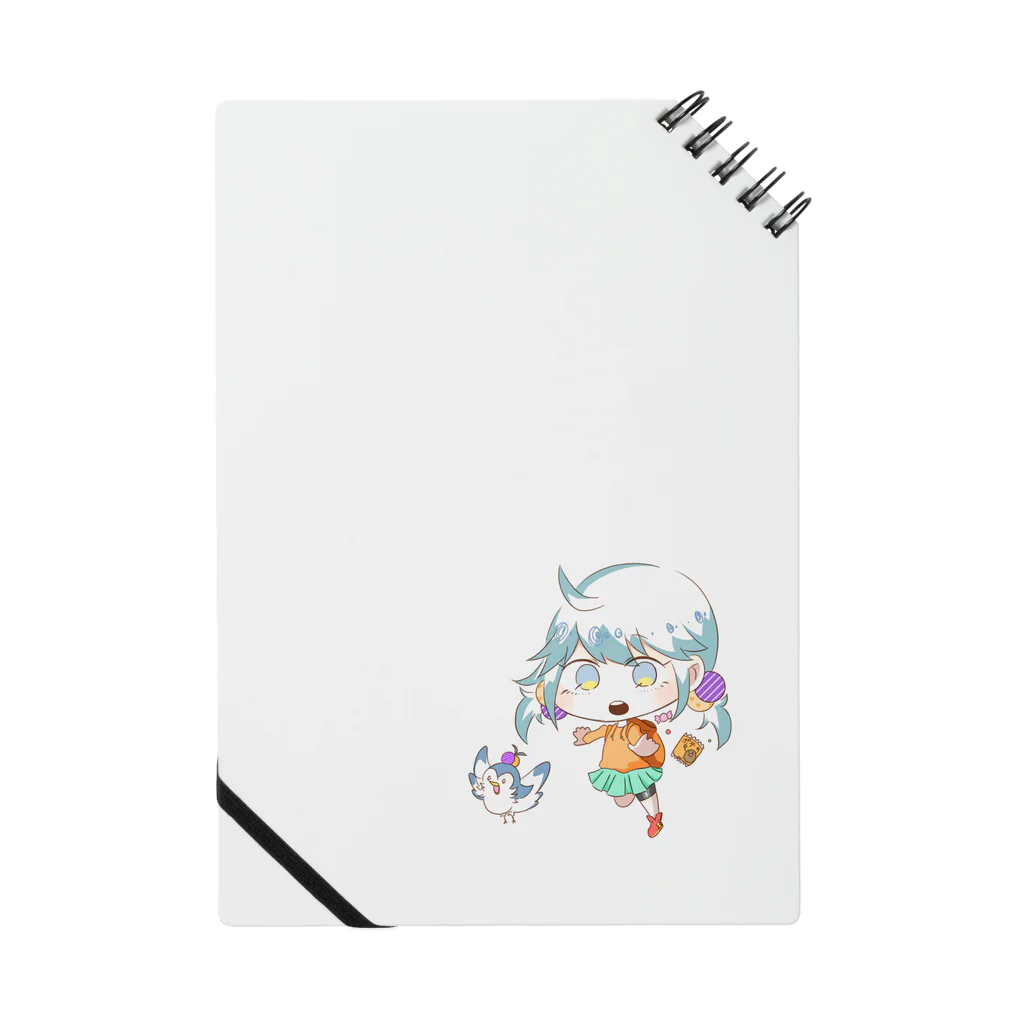 宇チュウ∅Store✩.*のカエデちゃんアイテム〜鳥さん追いかけVer.〜 Notebook