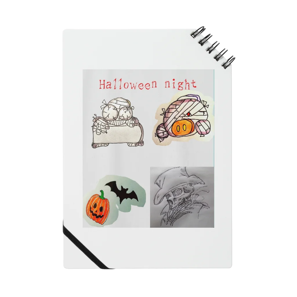 SASARiNS のHalloween night Notebook