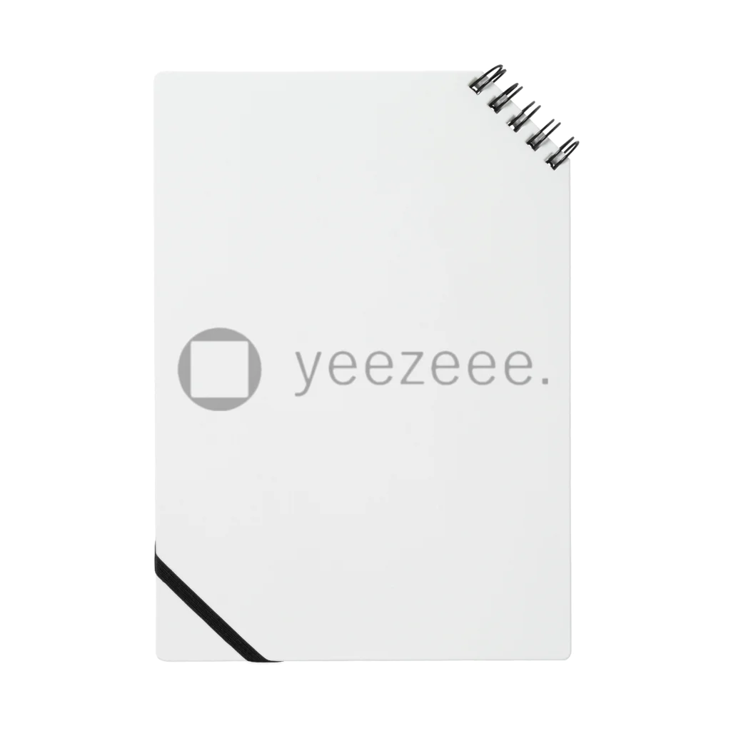 yeezee.shopのyeezeee. ロゴ  ノート