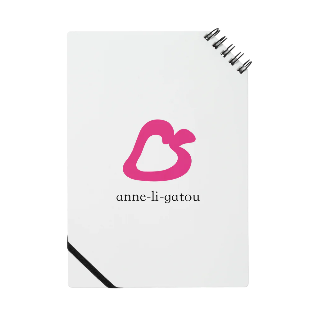 anne-li-gatouのロゴグッズ Notebook