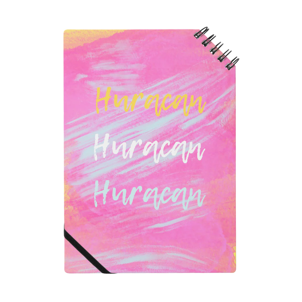 Huracan（ウラカーン）のpink! Notebook