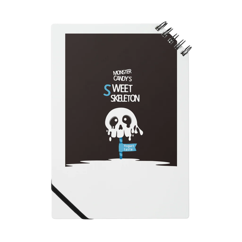 JUICY BONESのSWEET SKELETON Notebook