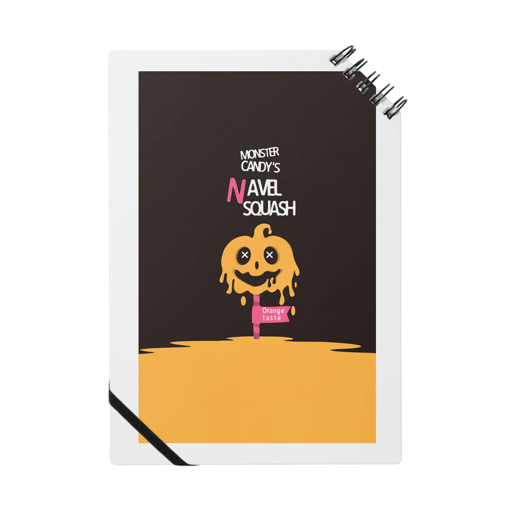 JUICY BONESのNAVEL SQUASH Notebook