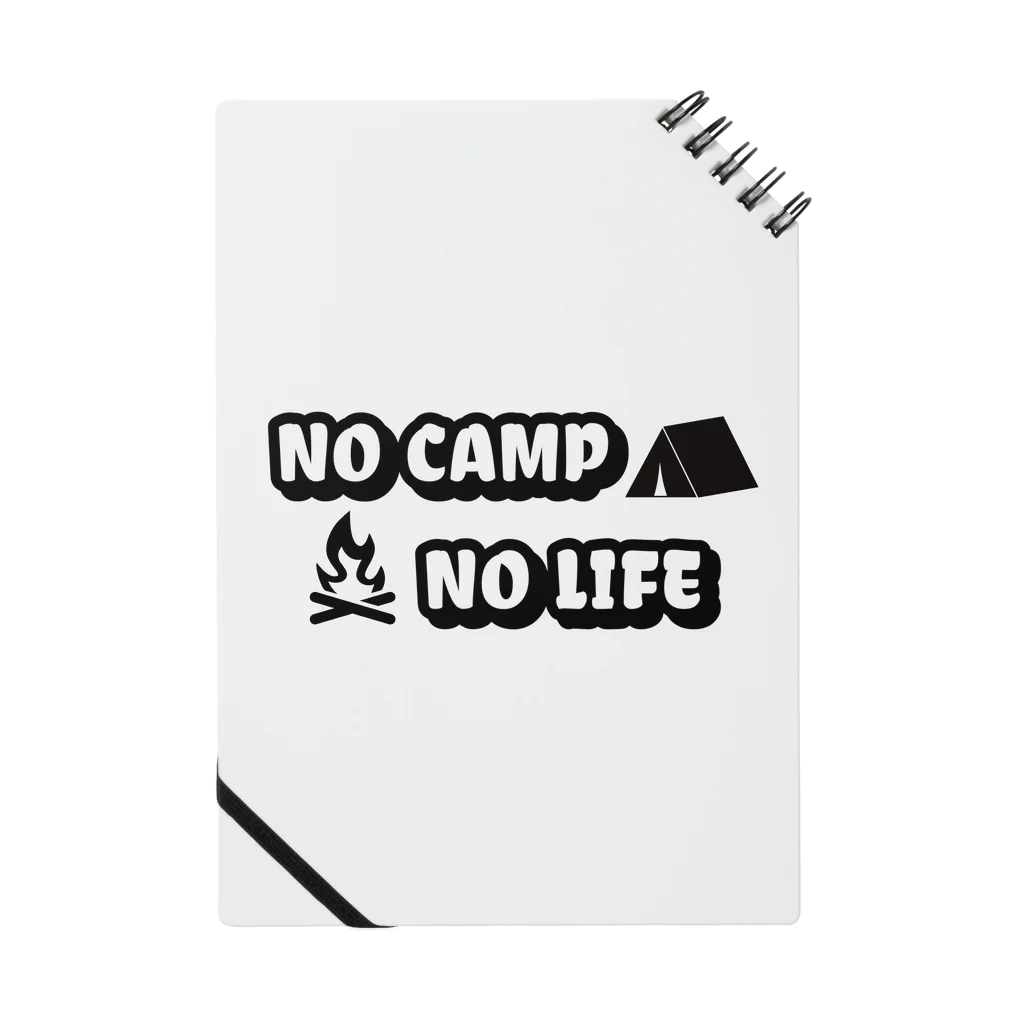 アウトドアデザインのNO CAMP NO LIFE ノート