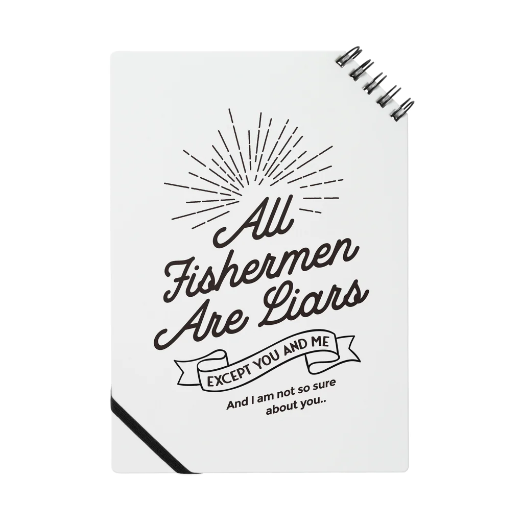 tomohekoのAll Fishermen Are Liars Notebook