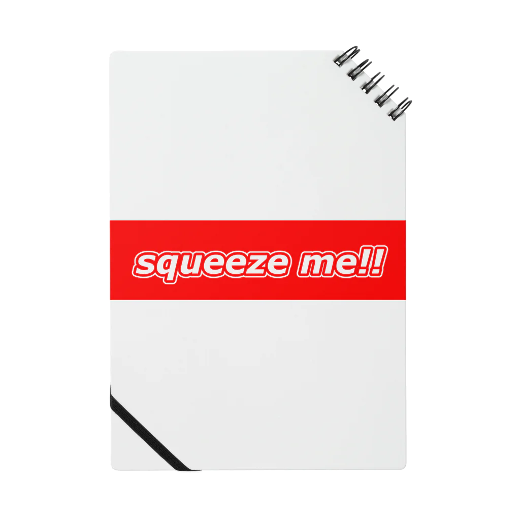 Military Casual LittleJoke のSqueeze Me!! Notebook