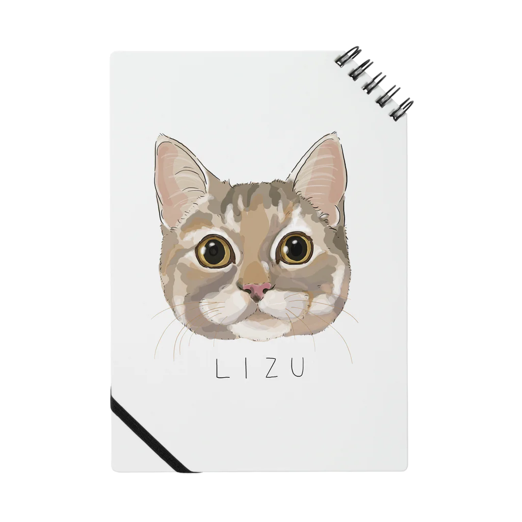 みきぞーん｜保護猫 ミッキー画伯と肉球とおともだちのlizu Notebook