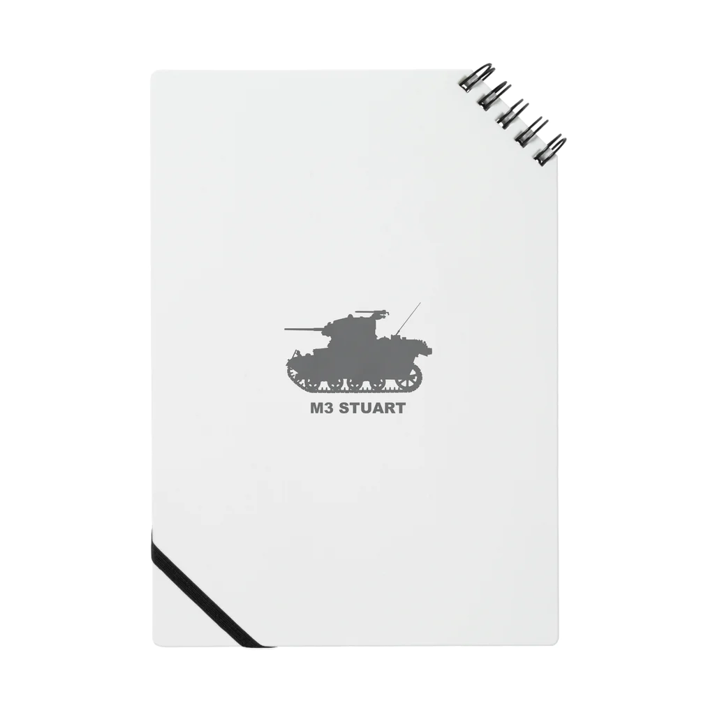 puikkoのM3軽戦車スチュアート（グレー） Notebook