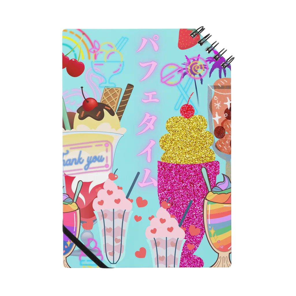Izumiracleのパフェ　タイム Notebook