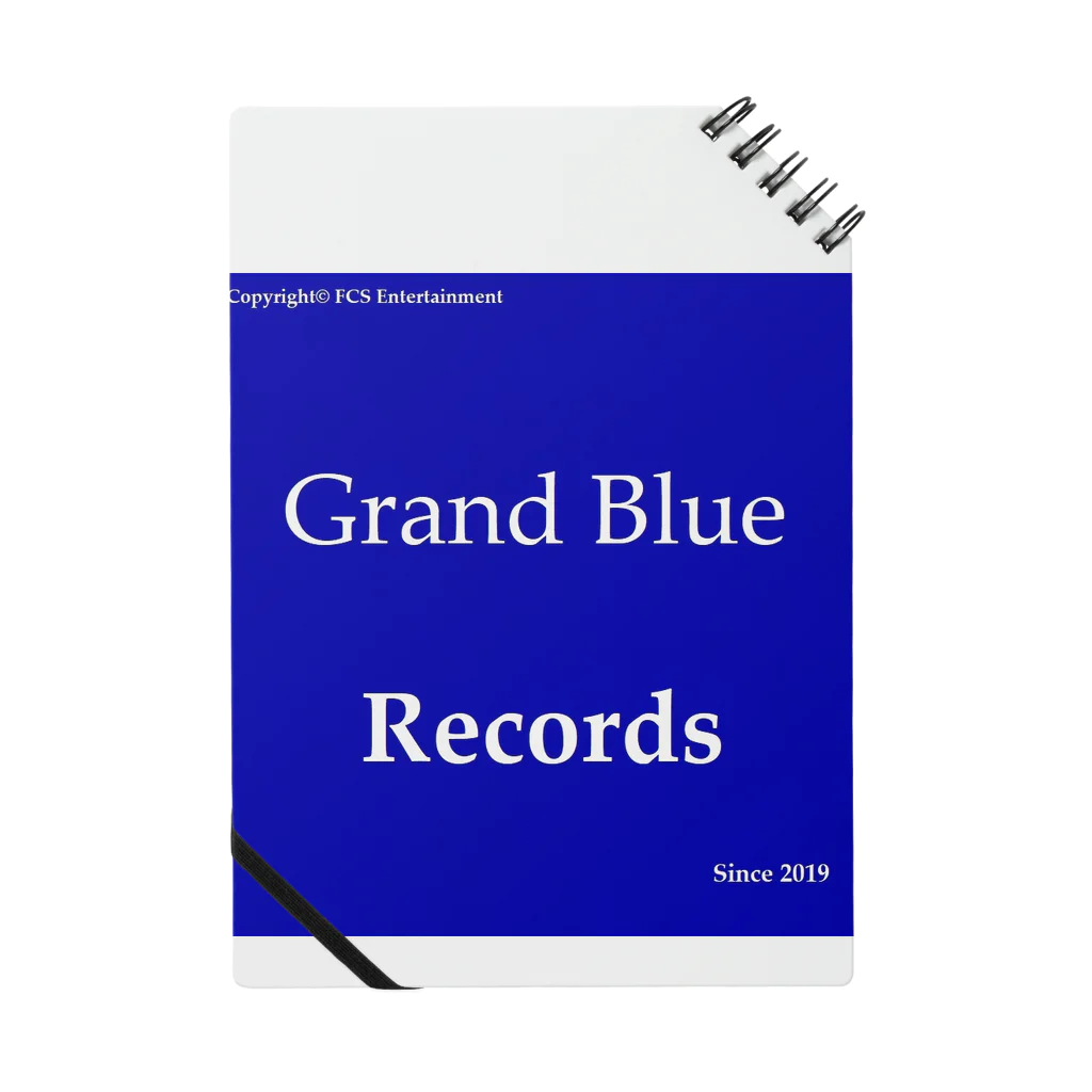 FCS EntertainmentのGrand Blue Records Notebook