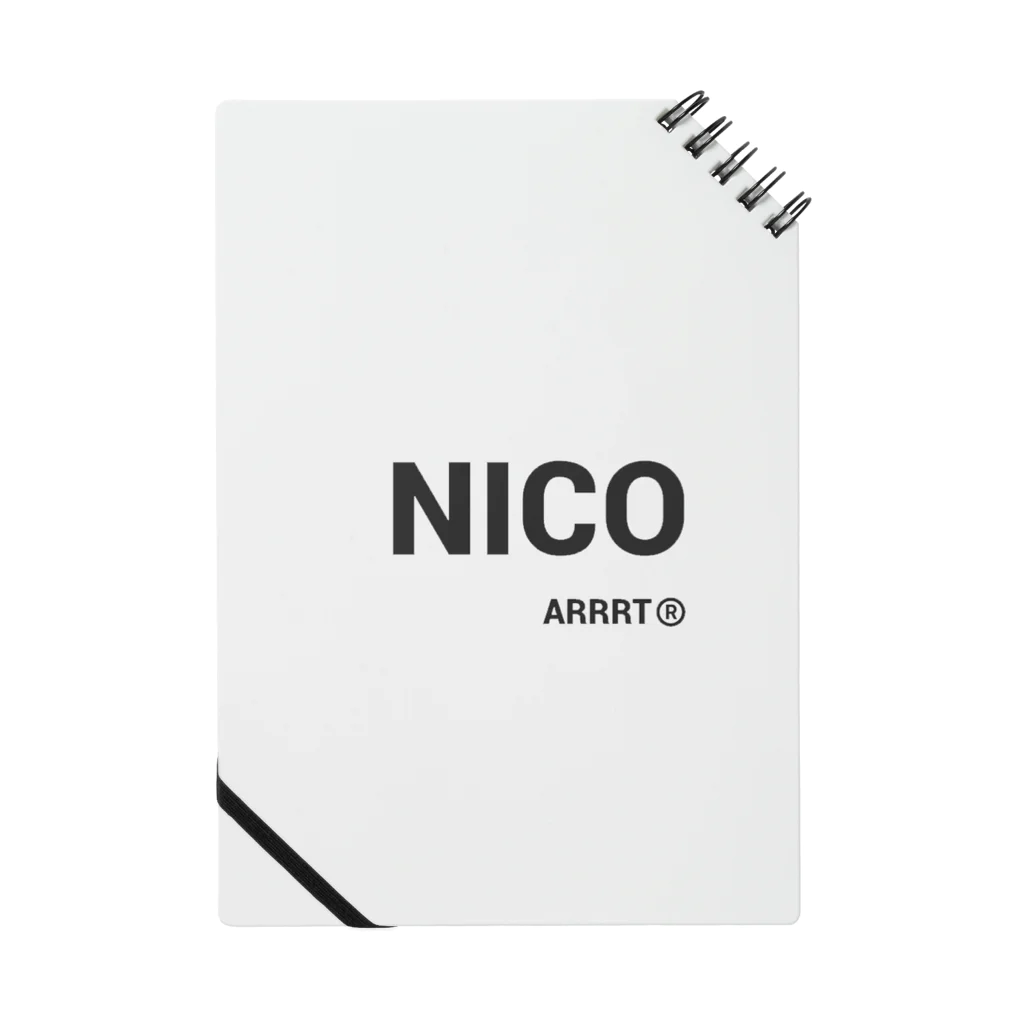 NICOARRRTのオリジナルグッズ Notebook