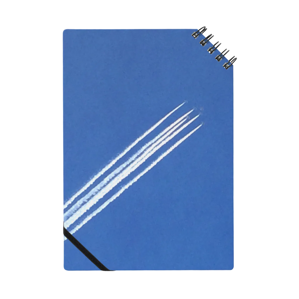 mushの青空と飛行機 Notebook