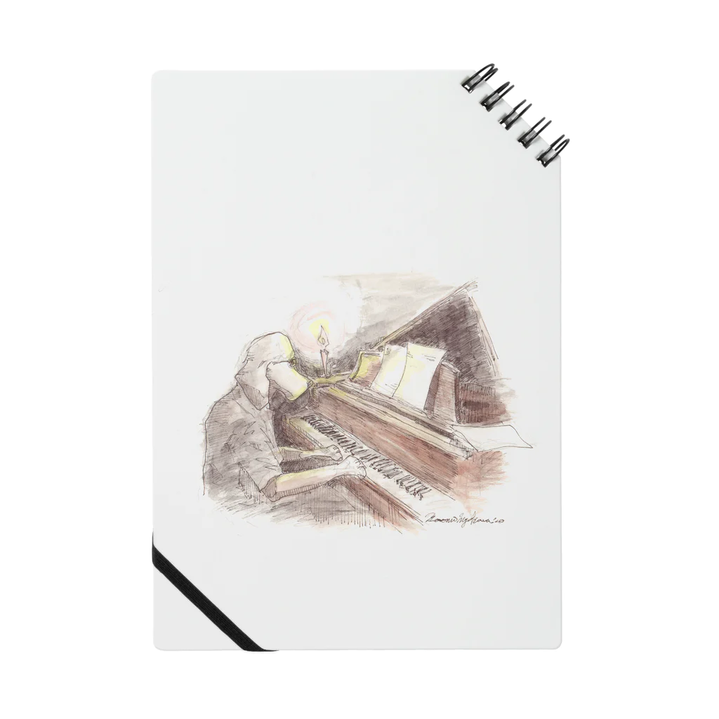 Naomi Miyakawa MuseumのPiano Sketch犬 Notebook