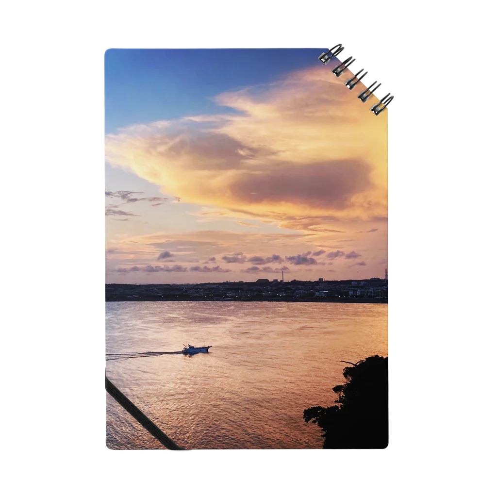 LhSTOREの夕焼け船 Notebook