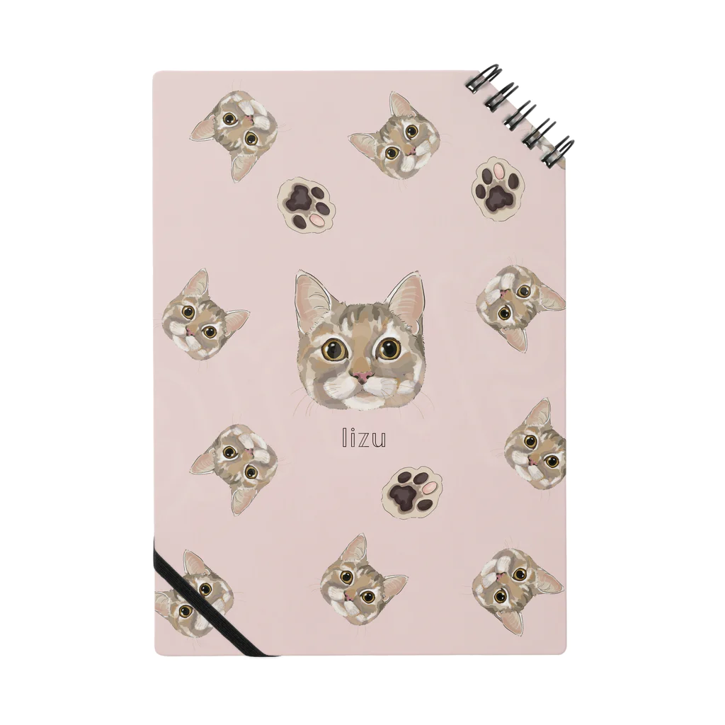 みきぞーん｜保護猫 ミッキー画伯と肉球とおともだちのlizu Notebook