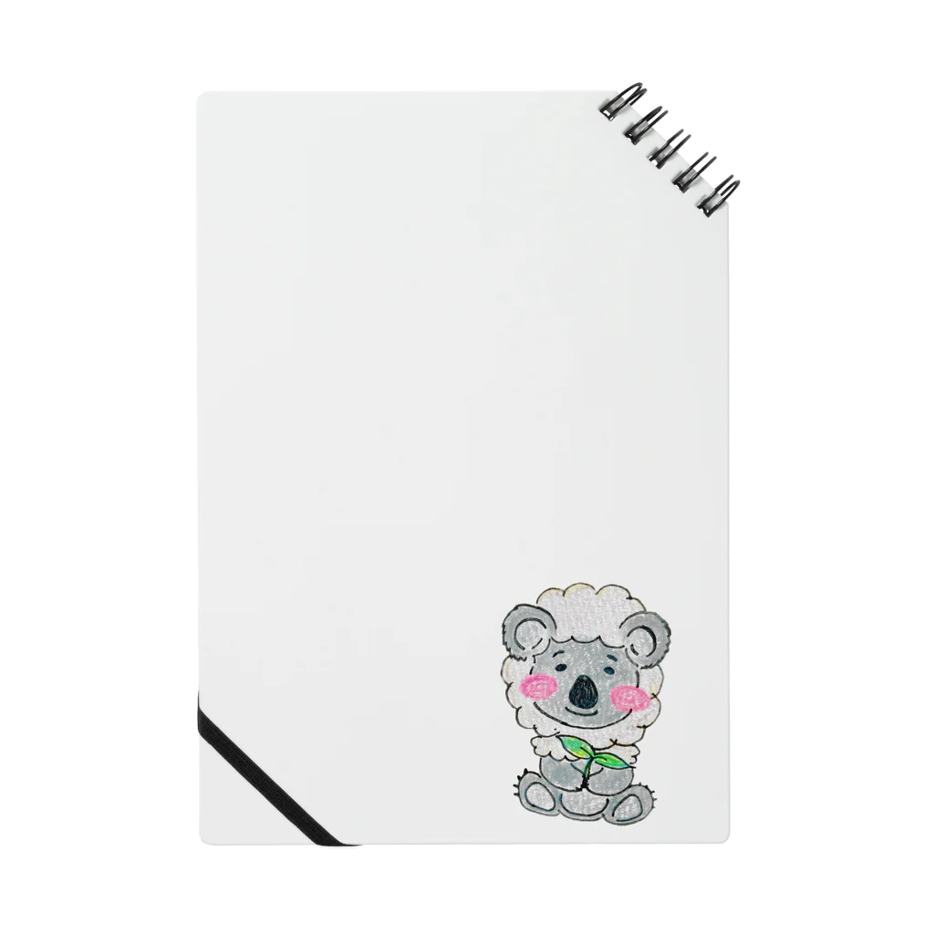 心の描き人 ふくちゃんのふくふくショップ♪のマスターマミーのひつじコアラ Notebook