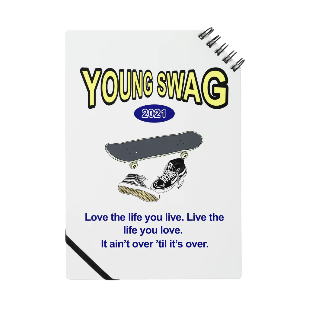 YOUNG SWAG.212のYOUNG SWAGｰUp to youｰ＜whiteVer.＞ ノート