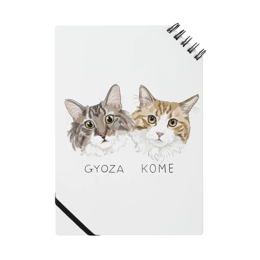 みきぞーん｜保護猫 ミッキー画伯と肉球とおともだちのgyoza&kome Notebook