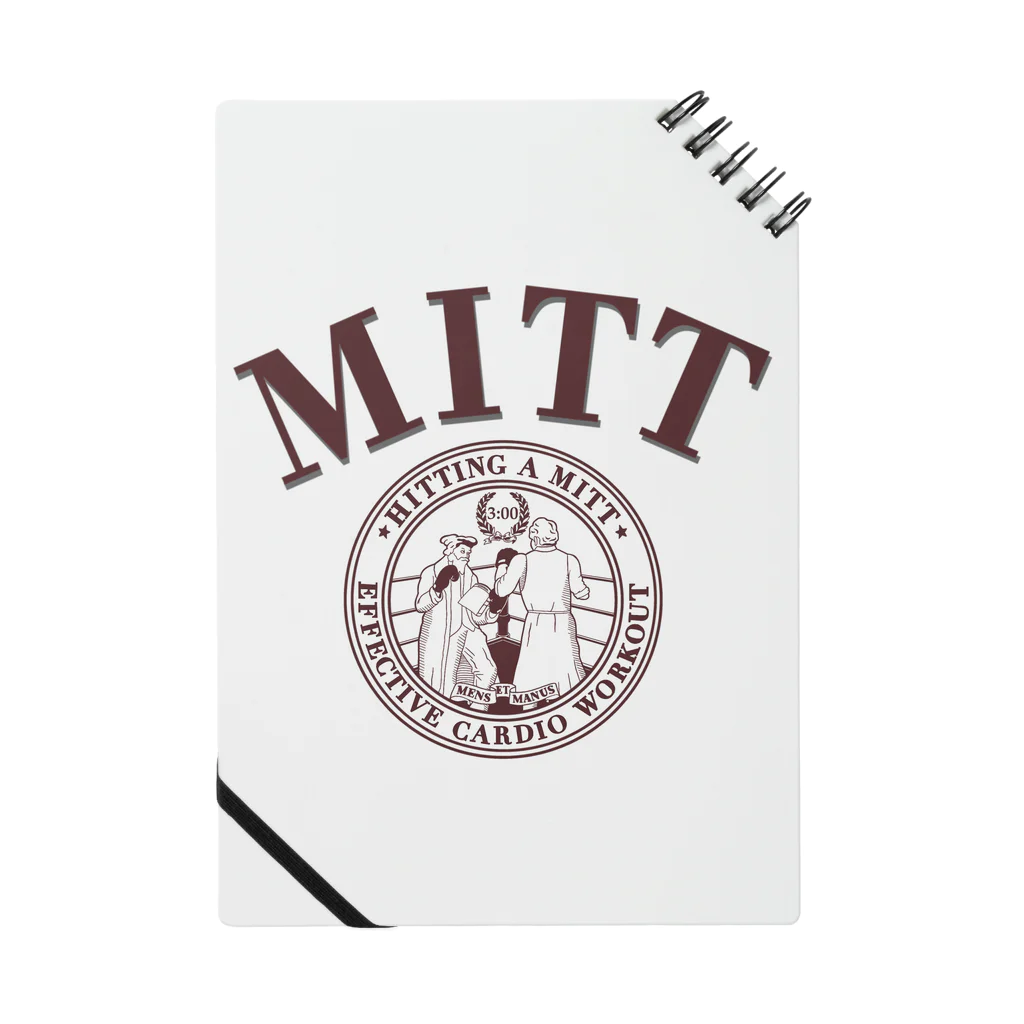 コノデザインのMITT カレッジロゴ Notebook