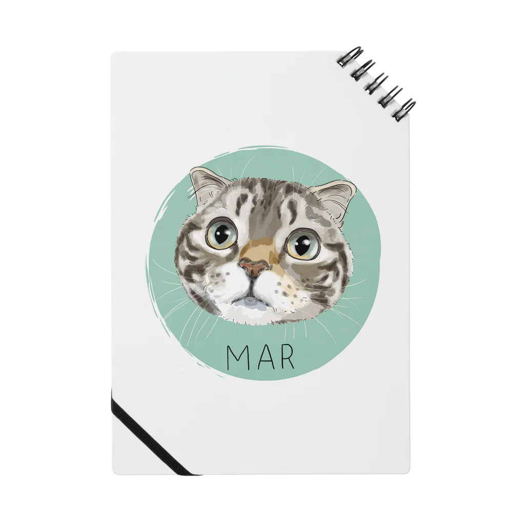 みきぞーん｜保護猫 ミッキー画伯と肉球とおともだちのMar Notebook