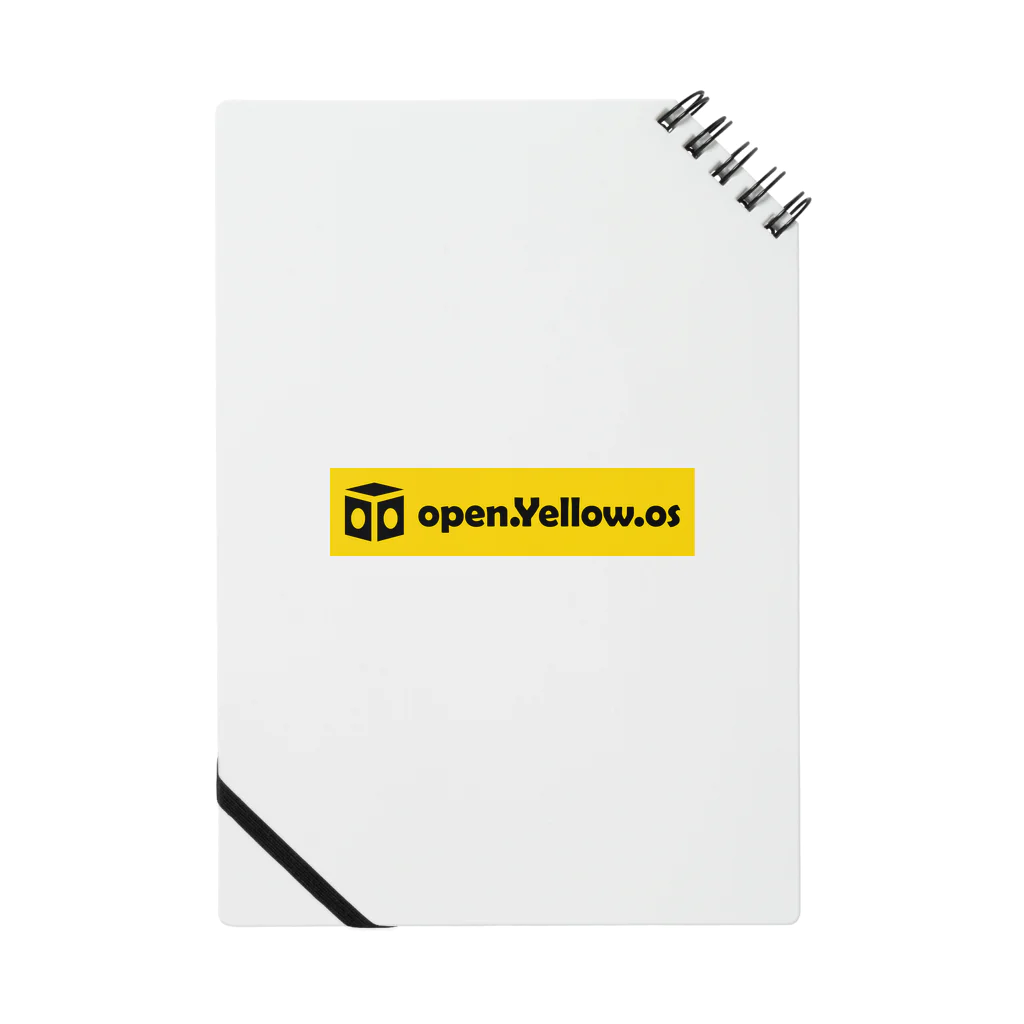 open.Yellow.os original official goods storeのopen.Yellow.os公式支援グッズ Notebook