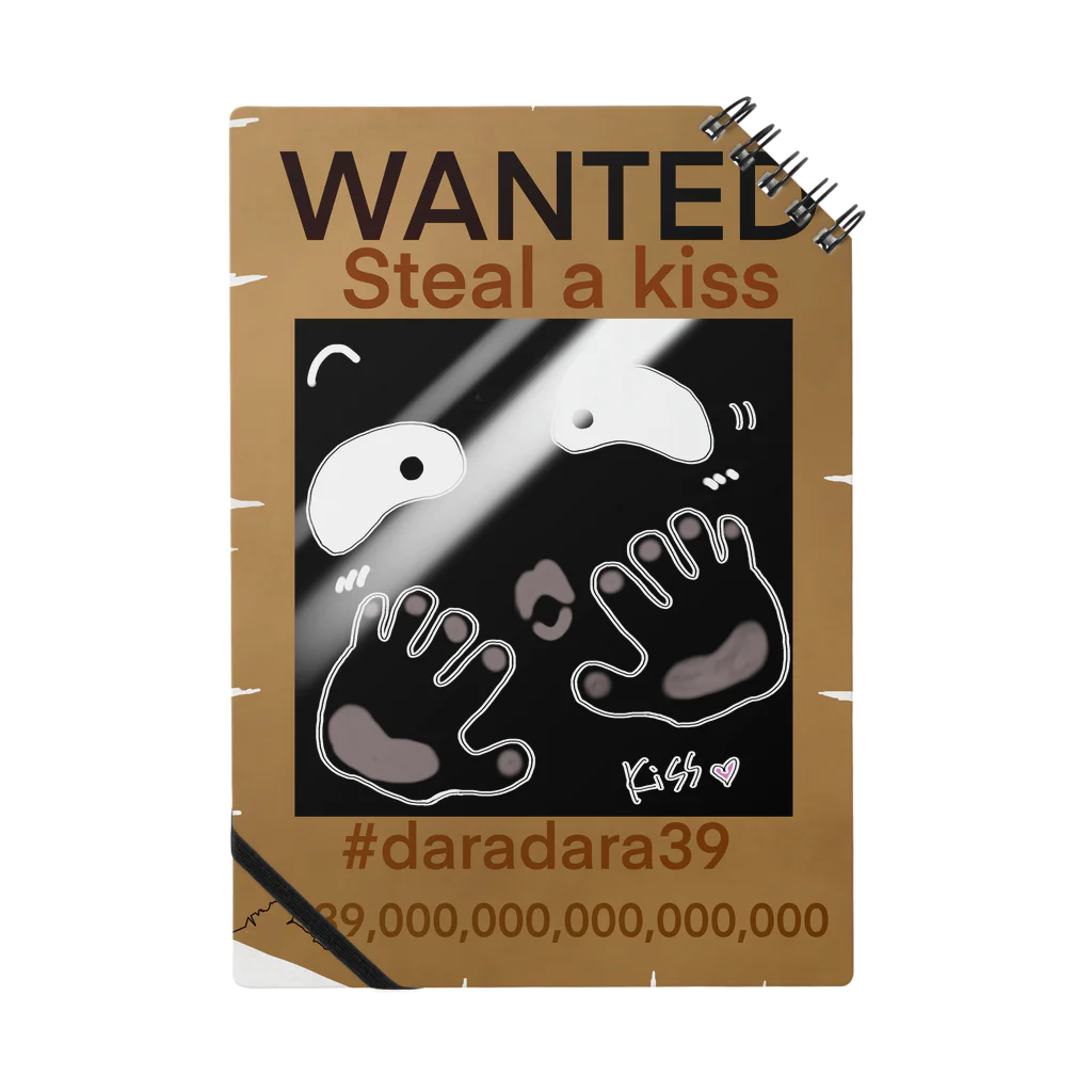 daradara39🤪のdaradara39ウォンテッドシリーズ ノート