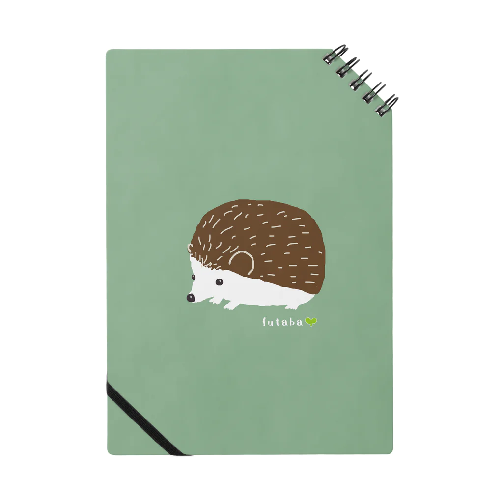 futaba shop（フタバショップ）のハリネズミのチョコ Notebook