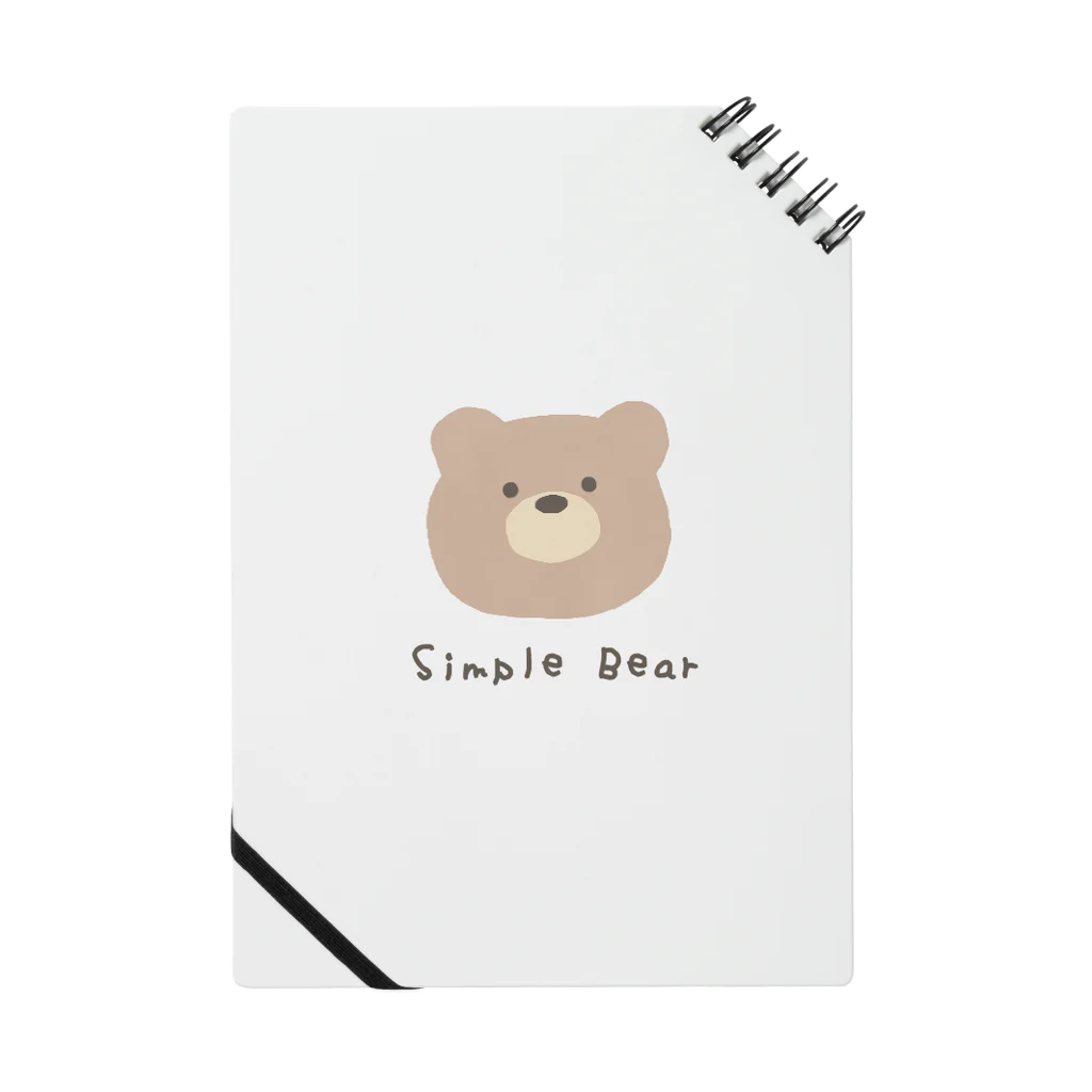 Simple StyleのSimple Bear ノート